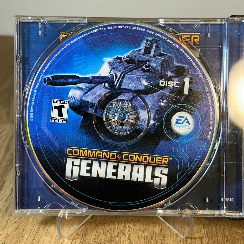 EA Games Command & Conquer Generals Deluxe Edition PC CD Teen Good
